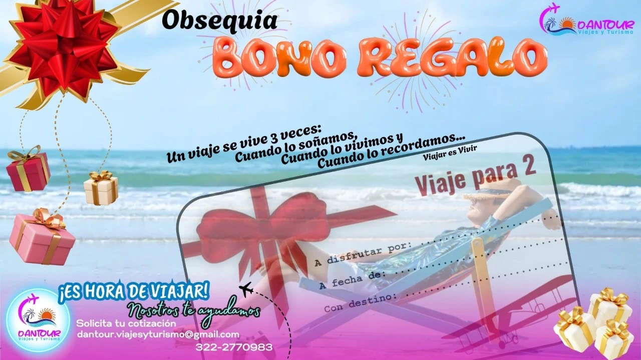 Tarjeta de Regalo DANTOUR